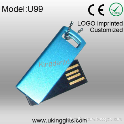 Metal Mini USB Flash Drive of Twist USB Disk